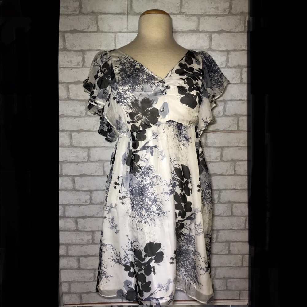 MM Couture silk dress